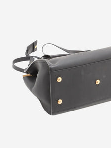 Saint Laurent Black Paris Petit Cabas leather 2way bag