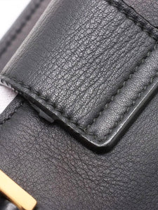 Saint Laurent Black Paris Petit Cabas leather 2way bag