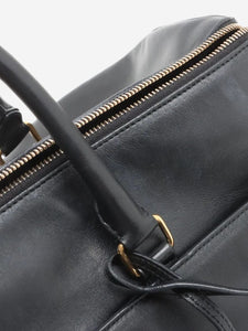Saint Laurent Black Classic Duffle 2way bag