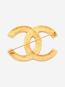 Chanel Gold Coco Mark 174 Brooch
