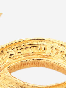Chanel Gold Coco Mark 174 Brooch