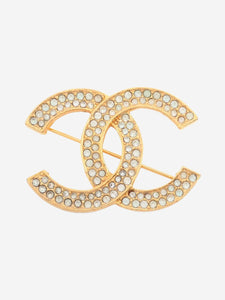 Chanel Gold Coco Mark 174 Brooch