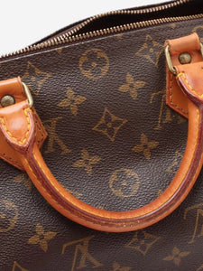 Louis Vuitton Brown vintage 1990 Monogram Speedy 30 bag