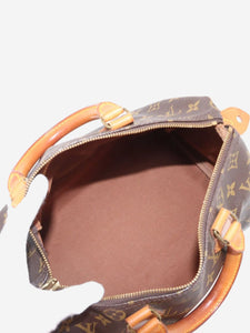 Louis Vuitton Brown vintage 1990 Monogram Speedy 30 bag