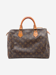 Louis Vuitton Brown vintage 1990 Monogram Speedy 30 bag