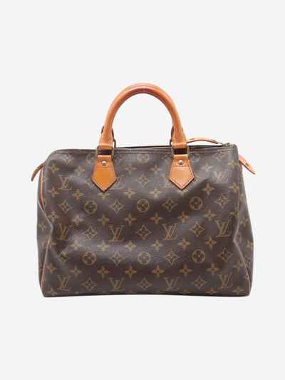 Brown vintage 1990 Monogram Speedy 30 bag Top Handle Bags Louis Vuitton 