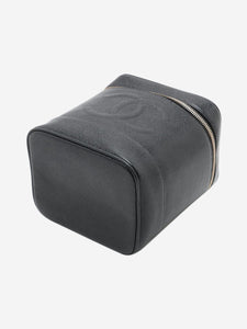 Chanel Black vintage 2002 caviar Vanity bag