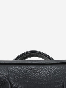 Chanel Black vintage 2002 caviar Vanity bag