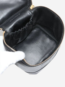 Chanel Black vintage 2002 caviar Vanity bag