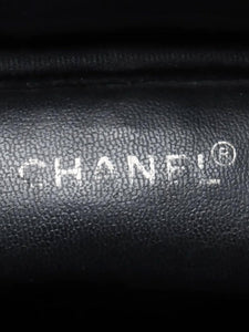 Chanel Black vintage 2002 caviar Vanity bag