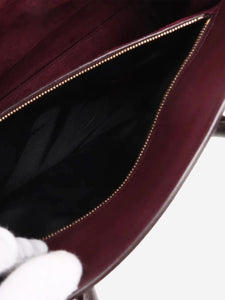 Saint Laurent Burgundy Paris Sac De Jour 2way bag