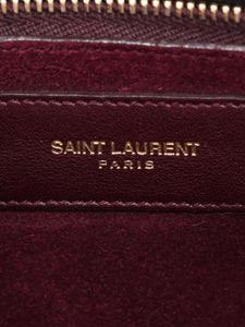 Saint Laurent Burgundy Paris Sac De Jour 2way bag
