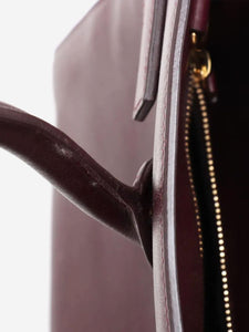 Saint Laurent Burgundy Paris Sac De Jour 2way bag