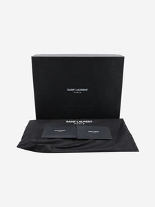 Saint Laurent Burgundy Paris Sac De Jour 2way bag
