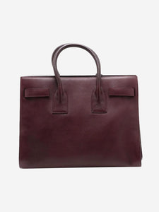 Saint Laurent Burgundy Paris Sac De Jour 2way bag