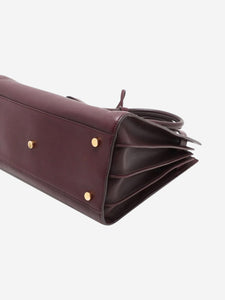 Saint Laurent Burgundy Paris Sac De Jour 2way bag