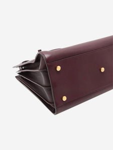 Saint Laurent Burgundy Paris Sac De Jour 2way bag