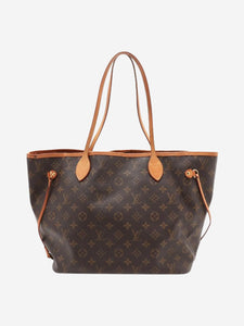 Louis Vuitton Brown 2011 Monogram Neverfull MM tote bag