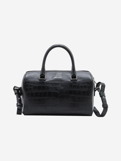Black Paris Baby Duffle croc-embossed bag Cross-body bags Saint Laurent 