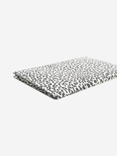 White and black leopard print leather clutch Clutch bags Saint Laurent 