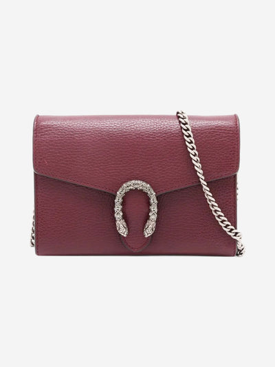 Bordeaux Dionysus leather chain wallet Cross-body bags Gucci 
