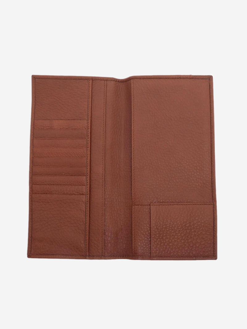 Brown leather travel accessories set Wallets, Purses & Small Leather Goods Gucci 