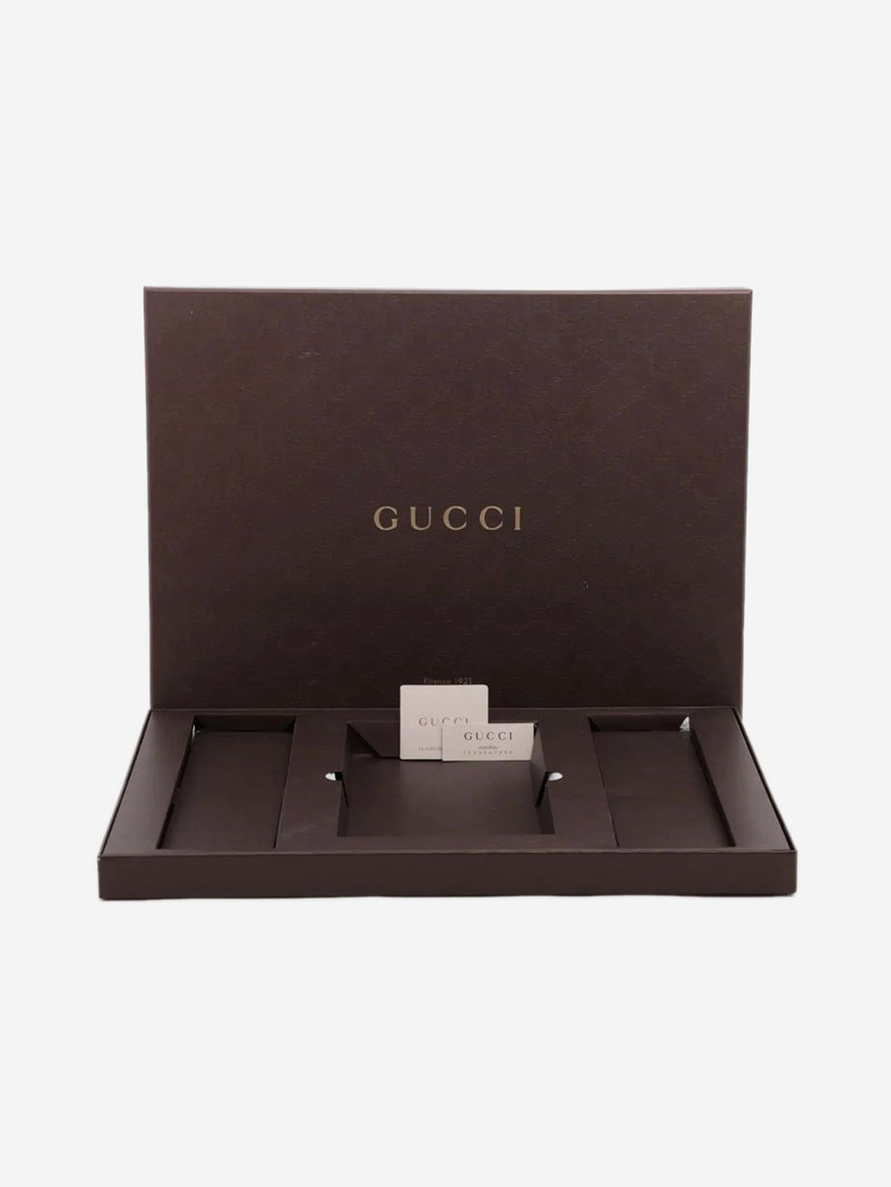 Brown leather travel accessories set Wallets, Purses & Small Leather Goods Gucci 