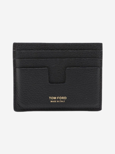 Black leather cardholder Wallets, Purses & Small Leather Goods Tom Ford 