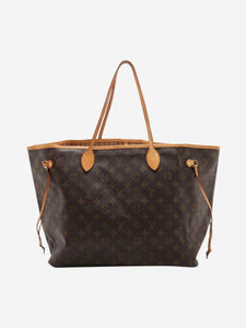 Louis Vuitton Brown 2007 Monogram Neverfull GM tote bag