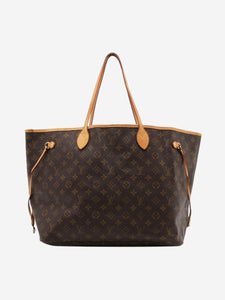 Louis Vuitton Brown 2007 Monogram Neverfull GM tote bag