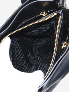 Prada Black leather 2way bag
