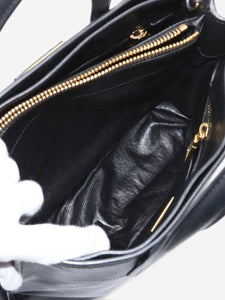 Prada Black leather 2way bag