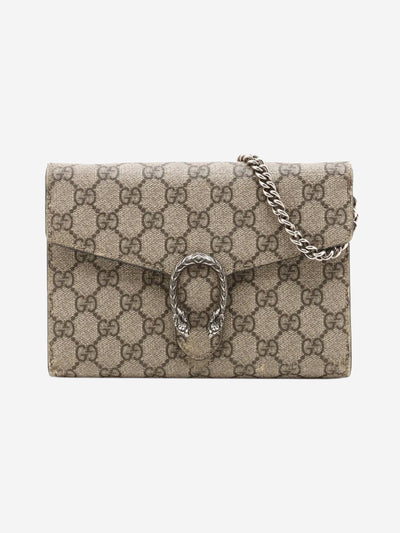 Brown GG Supreme Dionysus chain wallet Cross-body bags Gucci 