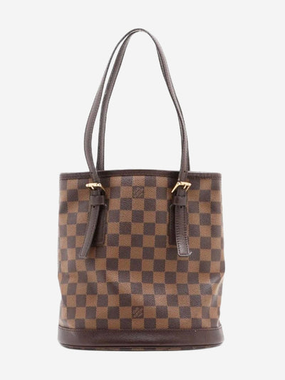 Brown vintage 1998 Damier Ebene bucket bag Top Handle Bags Louis Vuitton 
