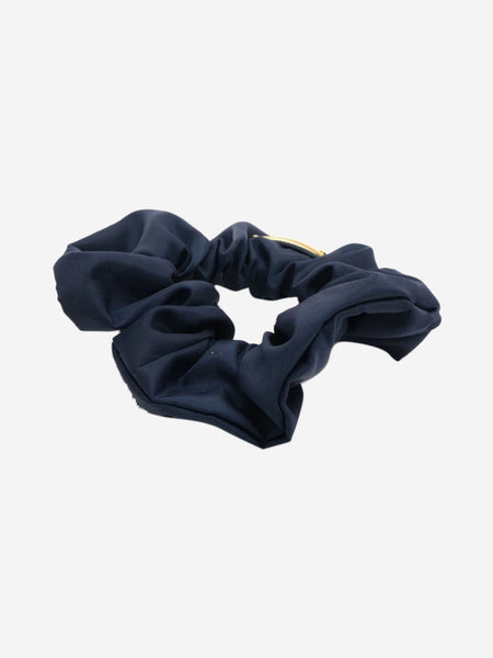 Blue Re-Nylon scrunchie alternate image