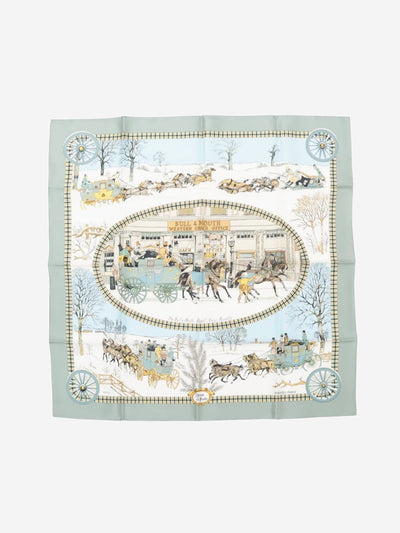 Multicolour Bull & Mouth silk scarf Scarves Hermes 