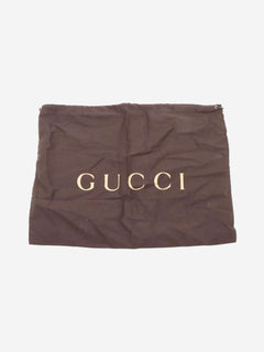 Brown leather top handle bag Top Handle Bags Gucci 