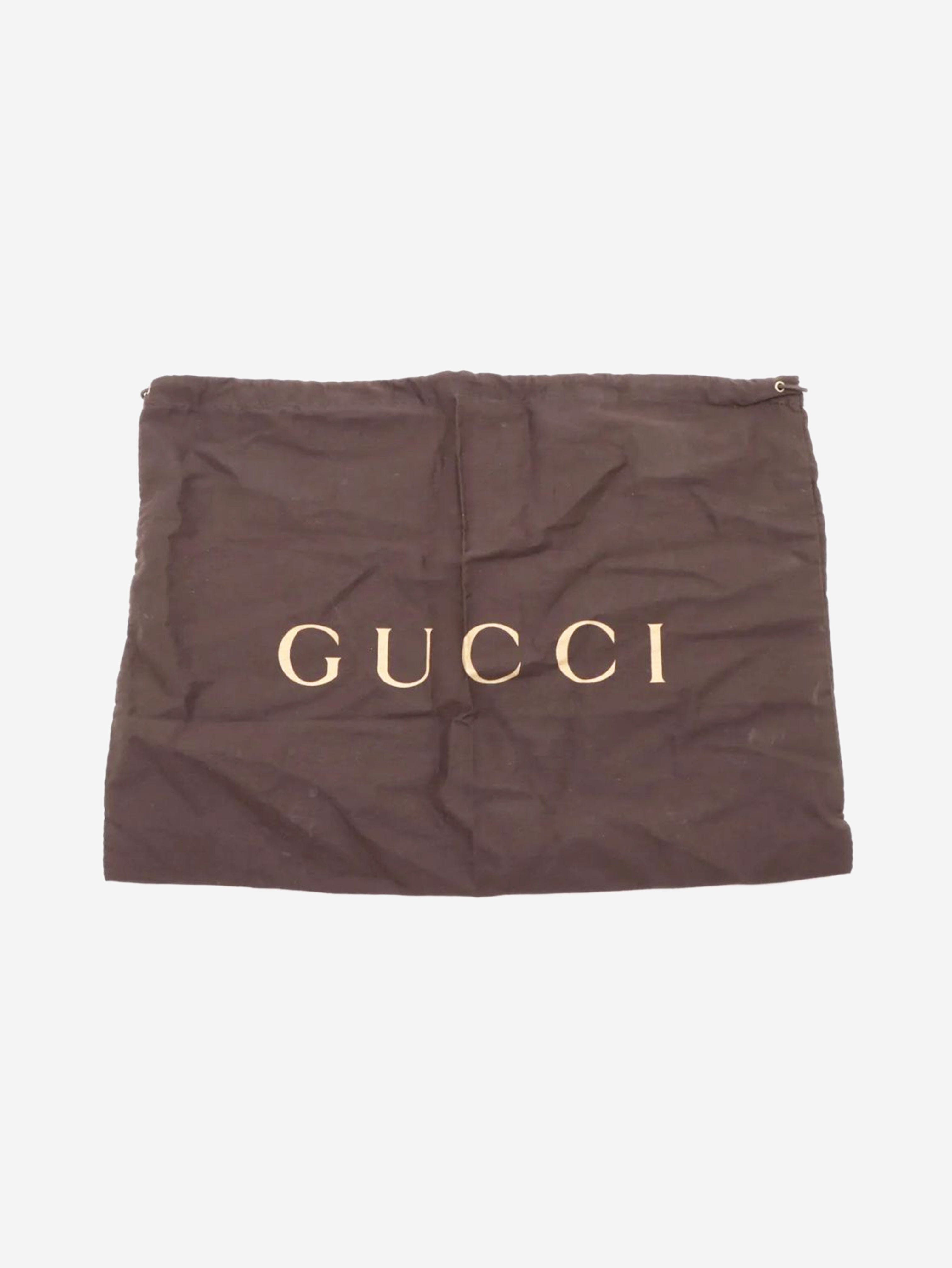 Brown leather top handle bag Top Handle Bags Gucci 