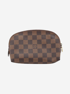 Brown 2006 Damier Ebene cosmetic pouch Wallets, Purses & Small Leather Goods Louis Vuitton 