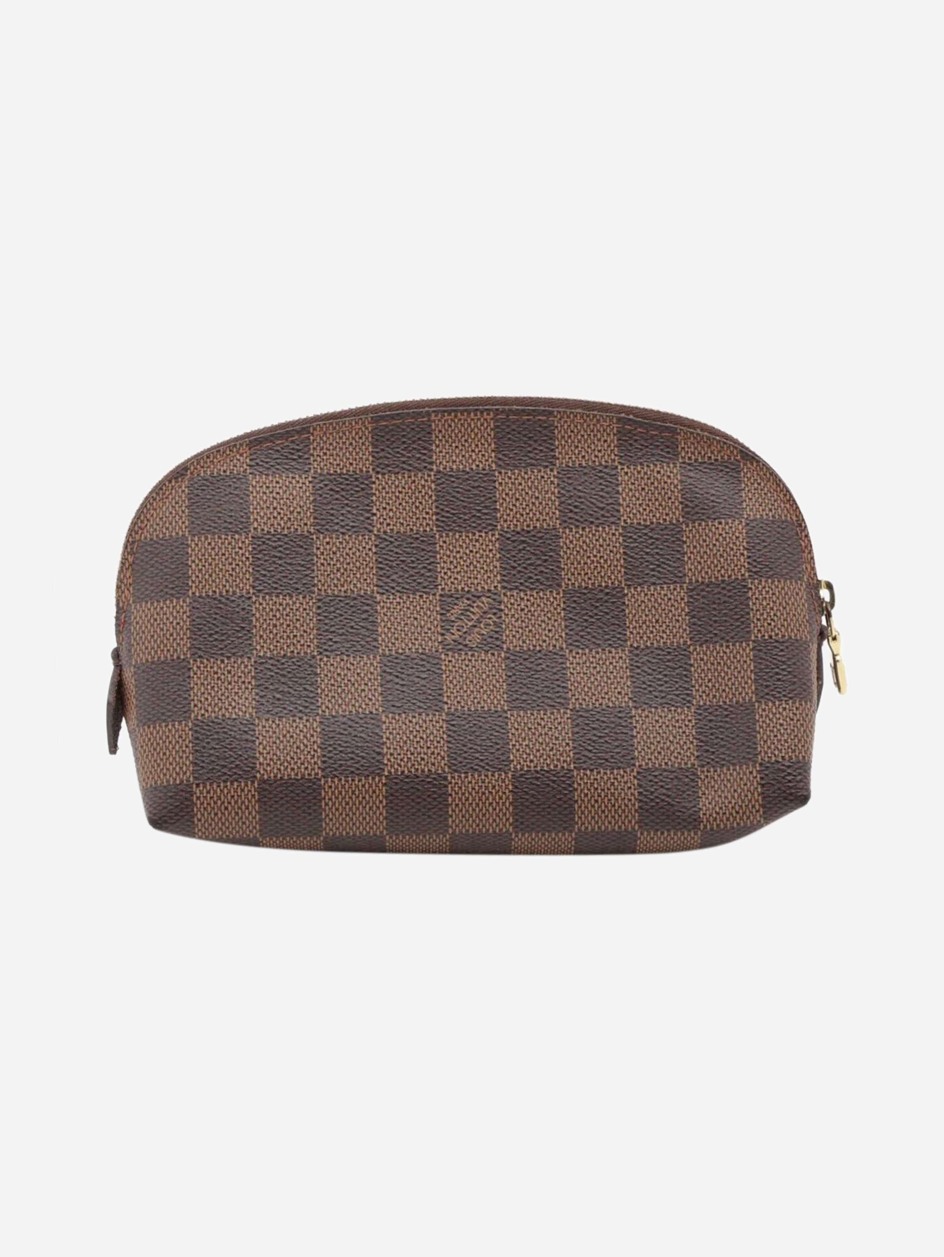 Brown 2006 Damier Ebene cosmetic pouch Wallets, Purses & Small Leather Goods Louis Vuitton 