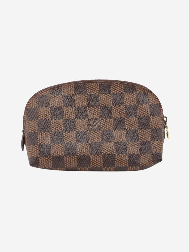 Brown 2006 Damier Ebene cosmetic pouch Wallets, Purses & Small Leather Goods Louis Vuitton 