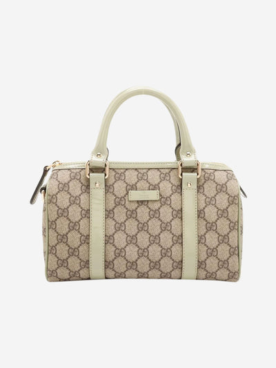 Brown GG Supreme top handle bag Top Handle Bags Gucci 