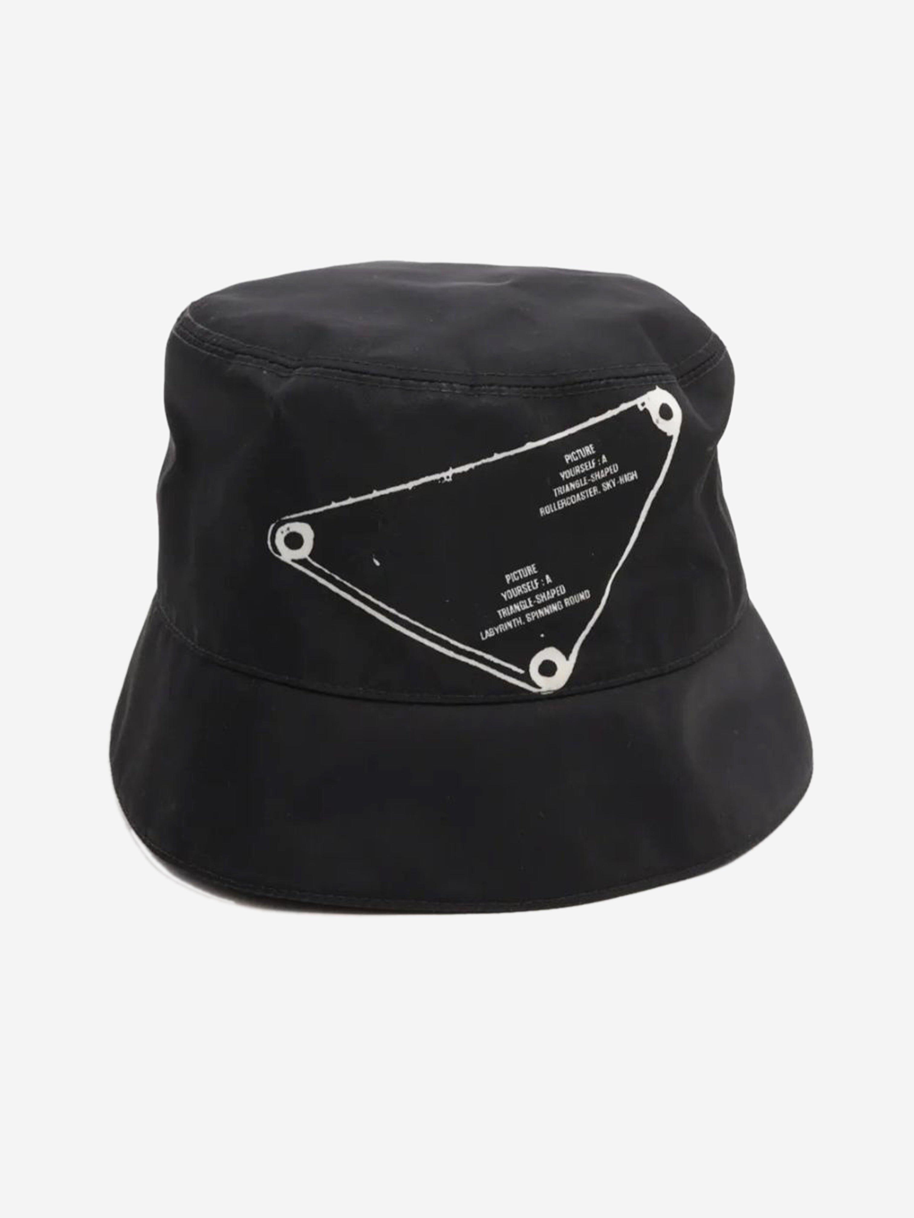 Black Re-Nylon bucket hat - size M Hats Prada 