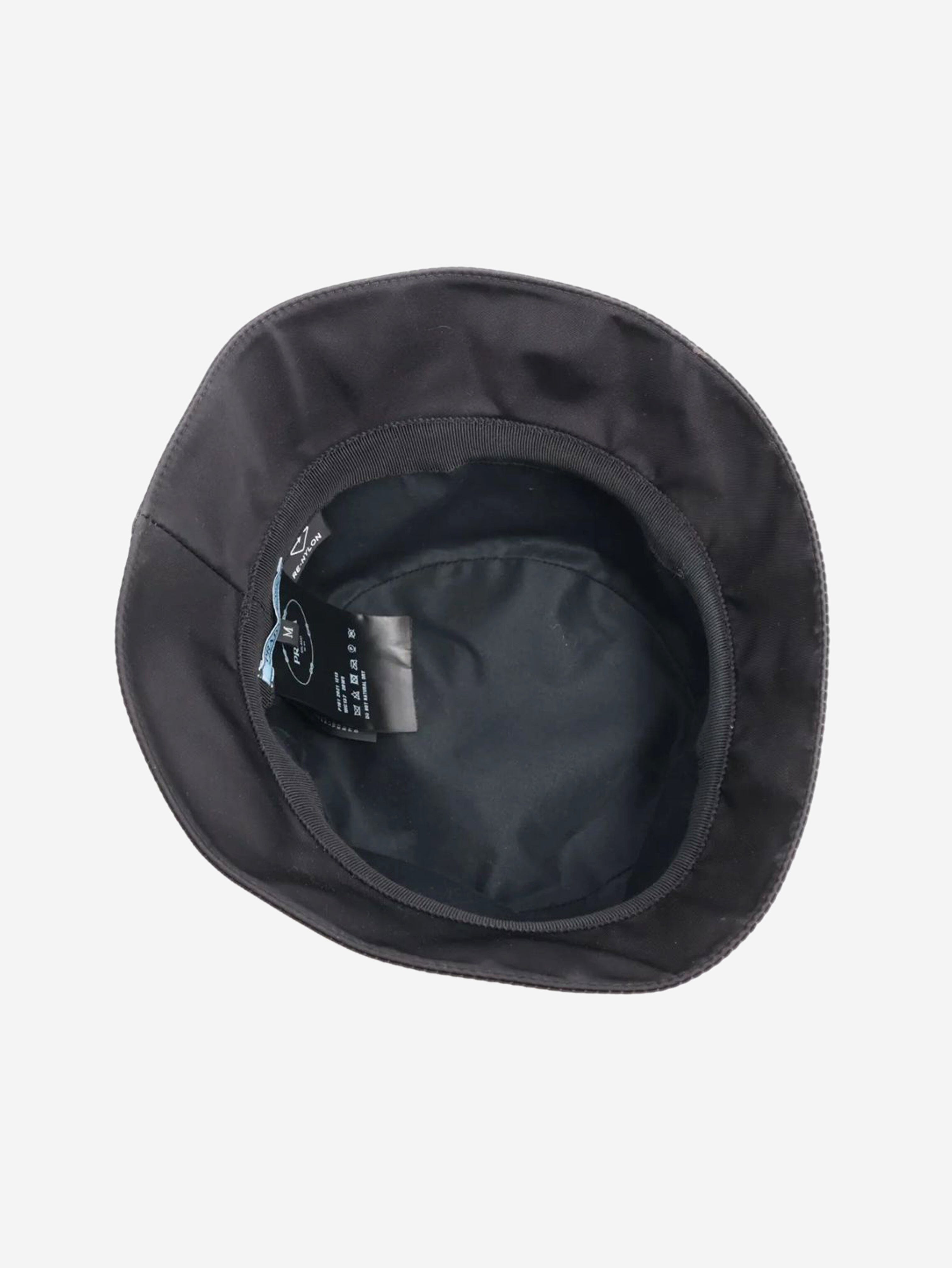 Black Re-Nylon bucket hat - size M Hats Prada 