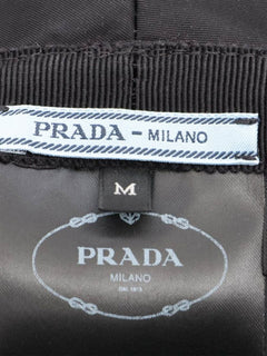 Black Re-Nylon bucket hat - size M Hats Prada 
