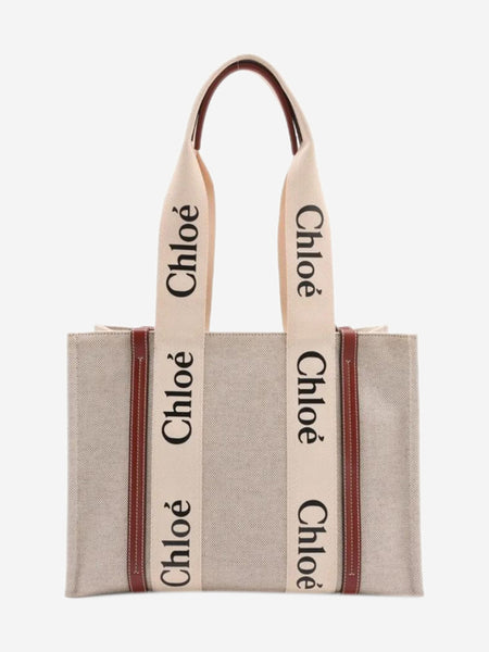Neutral medium Woody tote bag alternate image