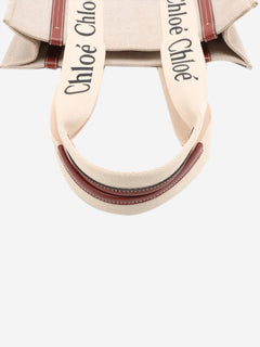Neutral medium Woody tote bag Tote Bags Chloe 