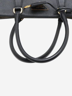 Black Saffiano Lux Galleria 2way bag Shoulder bags Prada 