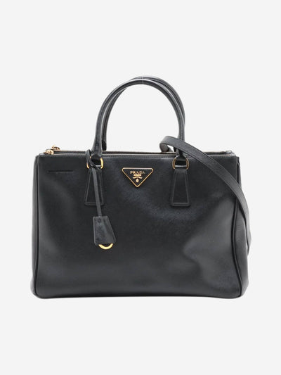Black Saffiano Galleria 2way bag Shoulder bags Prada 