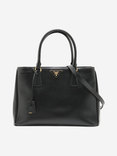 Black Saffiano Galleria 2way bag Shoulder bags Prada 